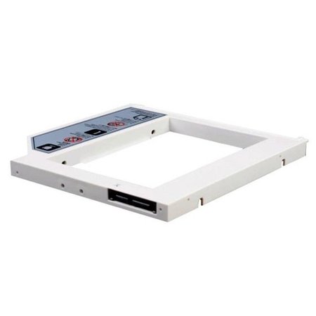 SILVERSTONE Silver Stone Technologies TS08 9.5 mm 2.5 in. SATA HDD & SSD Caddy Conversion Tray for Laptop TS08